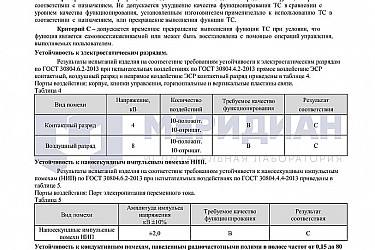 Протокол испытаний (стр 3)